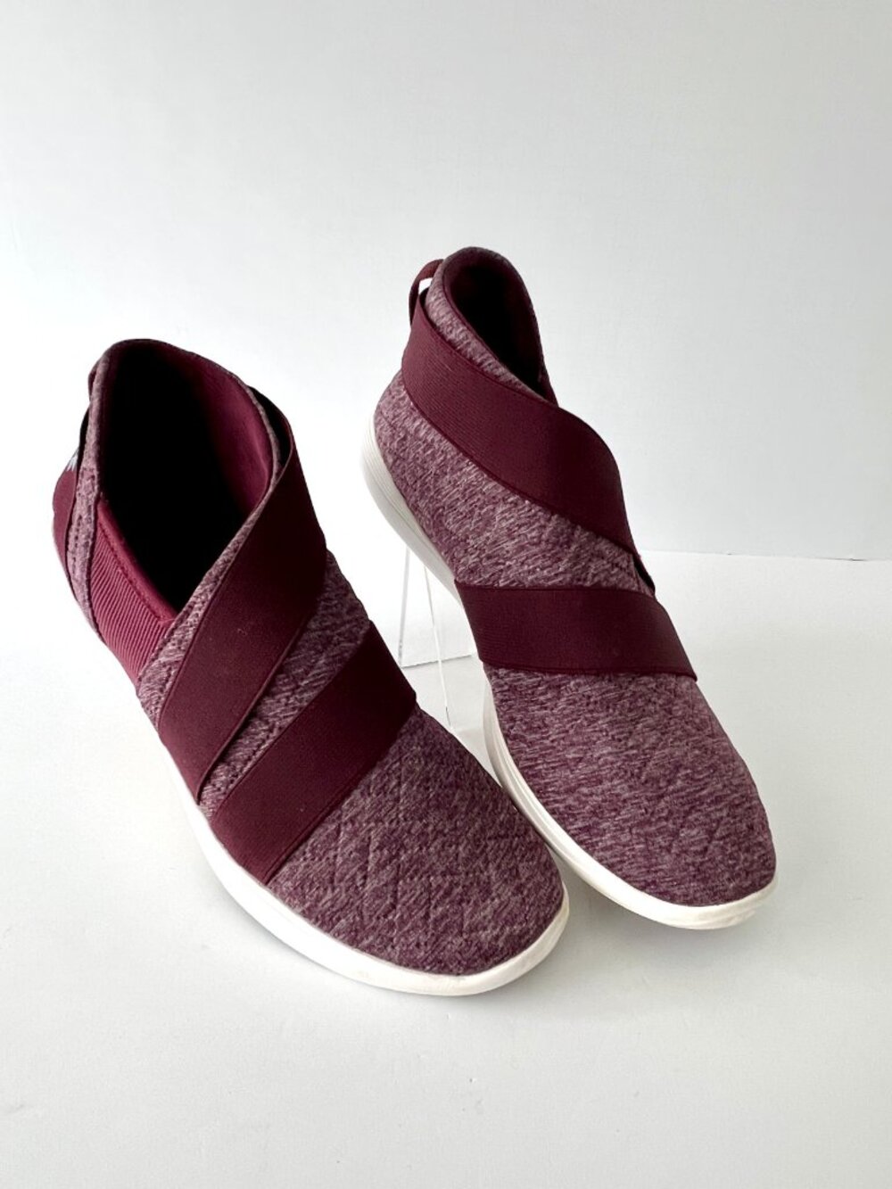 Under Armour Women's Street Precision Slip On Trainer Burgundy Red Sz. 9